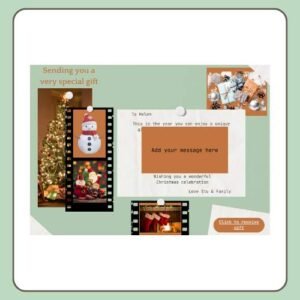 Christmas E-Gift Card Red